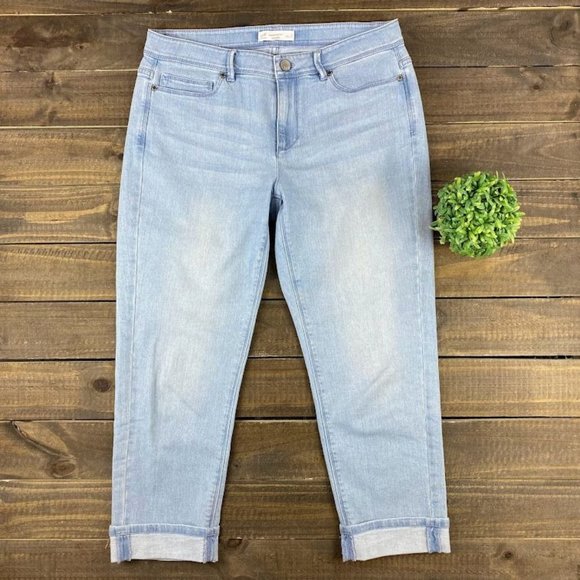 J Jill Authentic Fit Cropped Jeans 